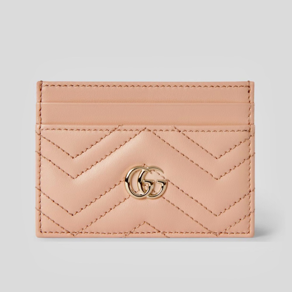 Gucci GG Marmont Leather Card Case